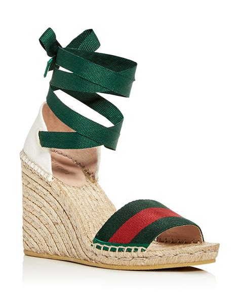 gucci women's wedge shoes|gucci wedge boots.